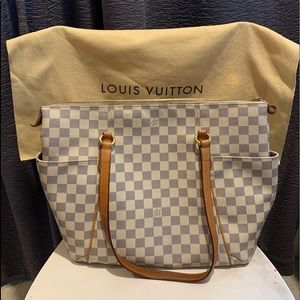 LOUIS VUITTON Daumier Azur totally PM bag